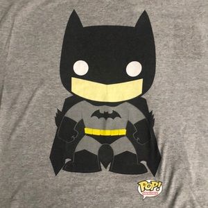 XXL grey Batman funko pop T-shirt